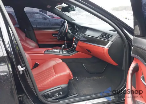 2014 BMW M5 from USA, damaged, VIN WBSFV9C53ED097419